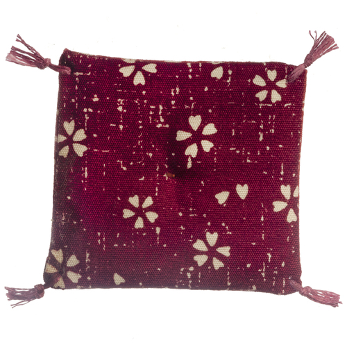 Cats Pillow Country Floral Red