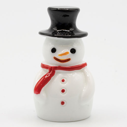 (image for) Snowman Figurine w/ Red Scarf