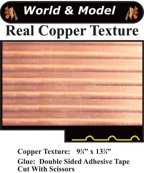Horizontal Line Copper Texture
