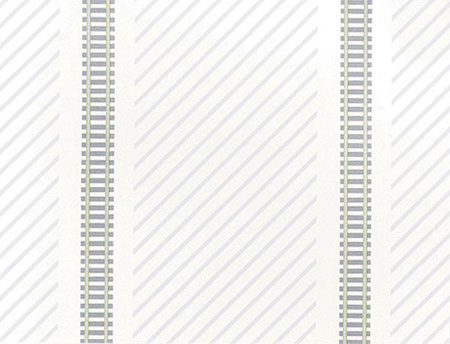 (image for) Wallpaper Choo Choo Tracks in Blue 3pc