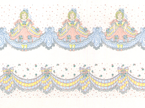 (image for) Wallpaper Mon Cheri Pink 3pc
