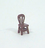1/4in Scale Brown Side Chair