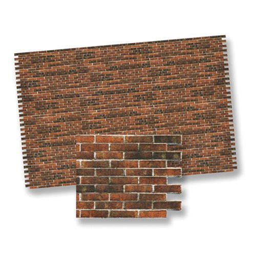 1/2in Scale Antique Brick Sheet