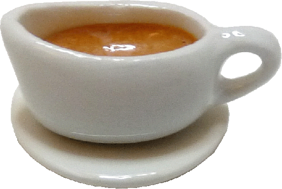 Gravy in White Ceramic Gravy Bowl
