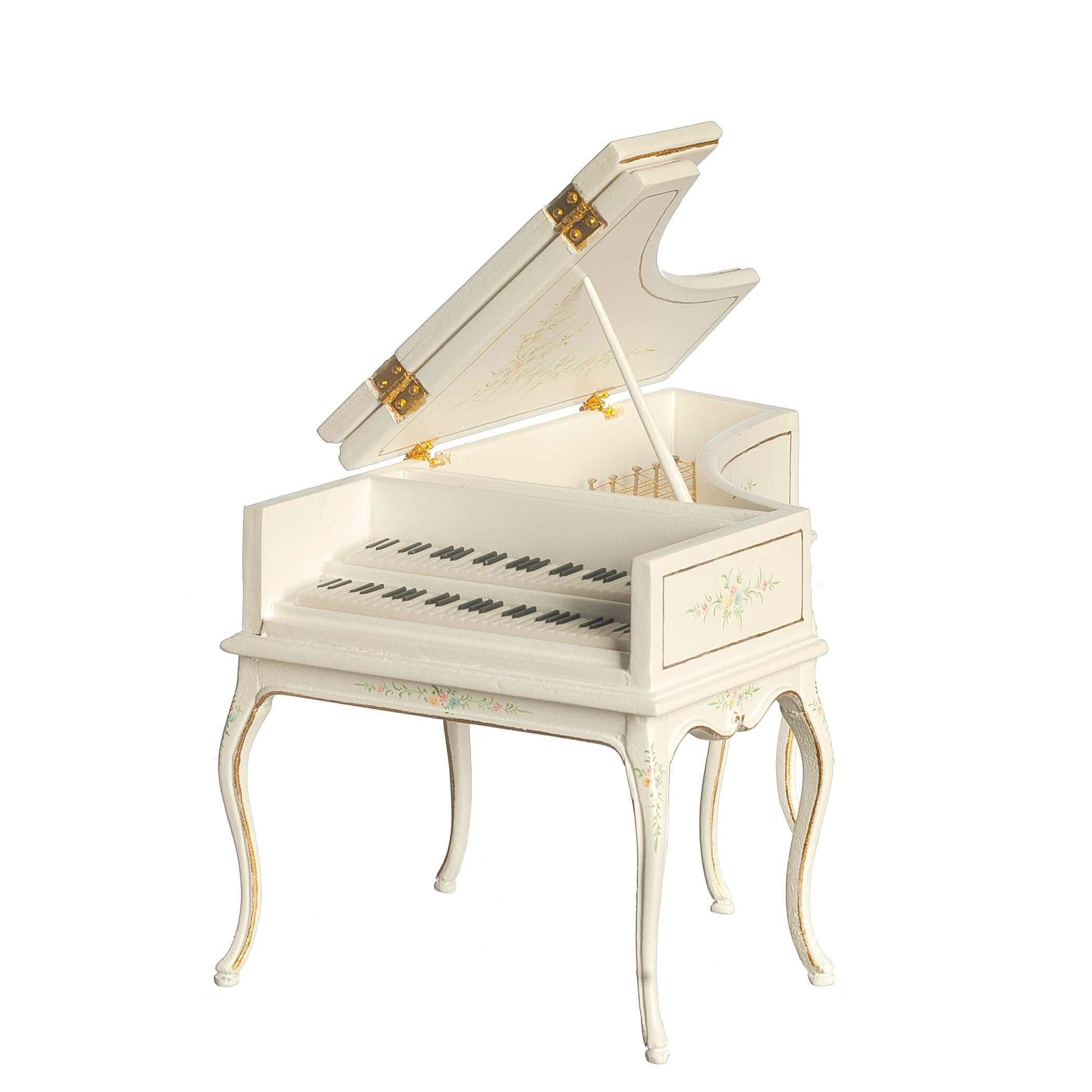 Victorian Piano - White