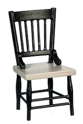 Black & Gray Dining Chair