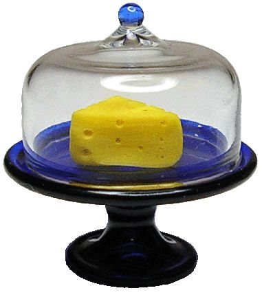 Cheese in Glass Dome