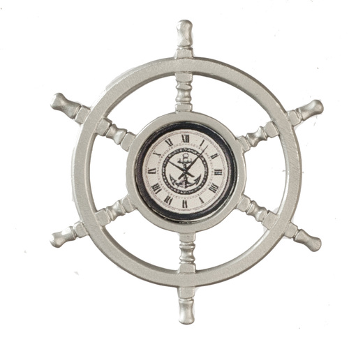 Helmsmans Wheel Wall Clock