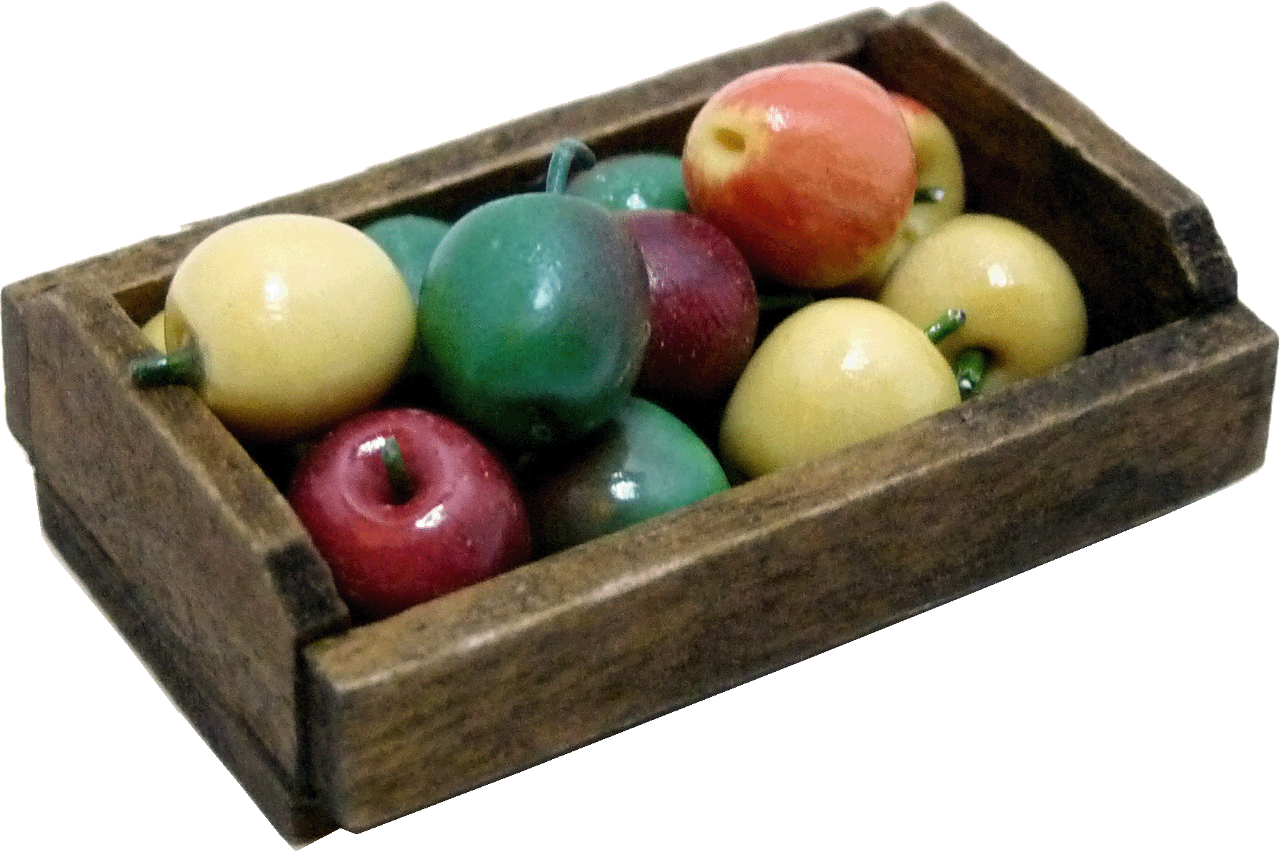 Assorted Apples in Crate