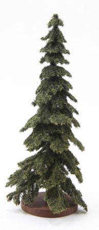 6 Inch Tall Green Spruce Tree