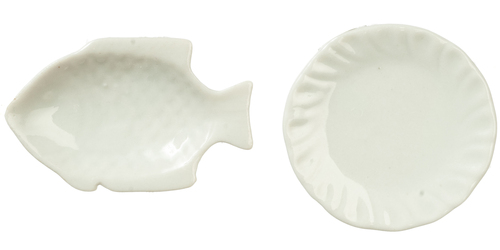 Ceramic Serving Plates 2pc