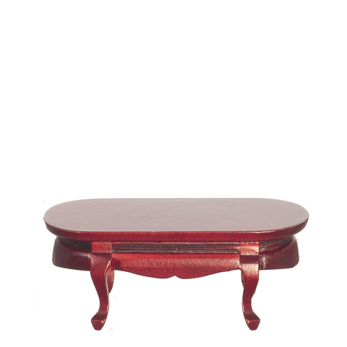 Victorian Oval Coffee Table  - Mahogany