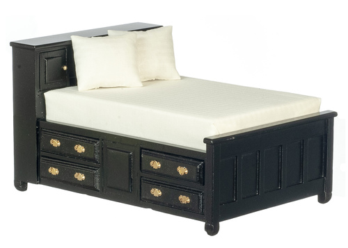 Double Bed - Black