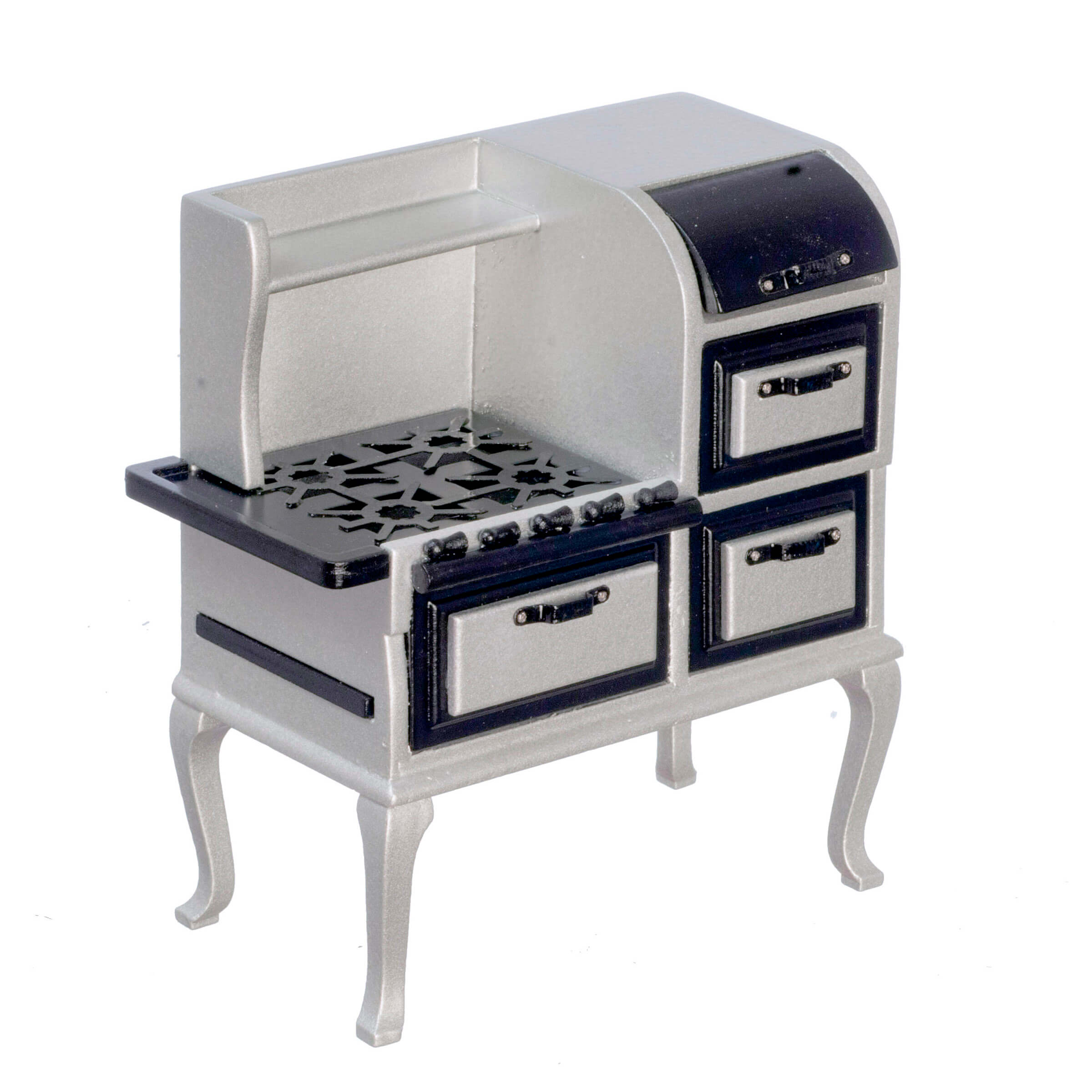 1920s Wooden Stove - Silver