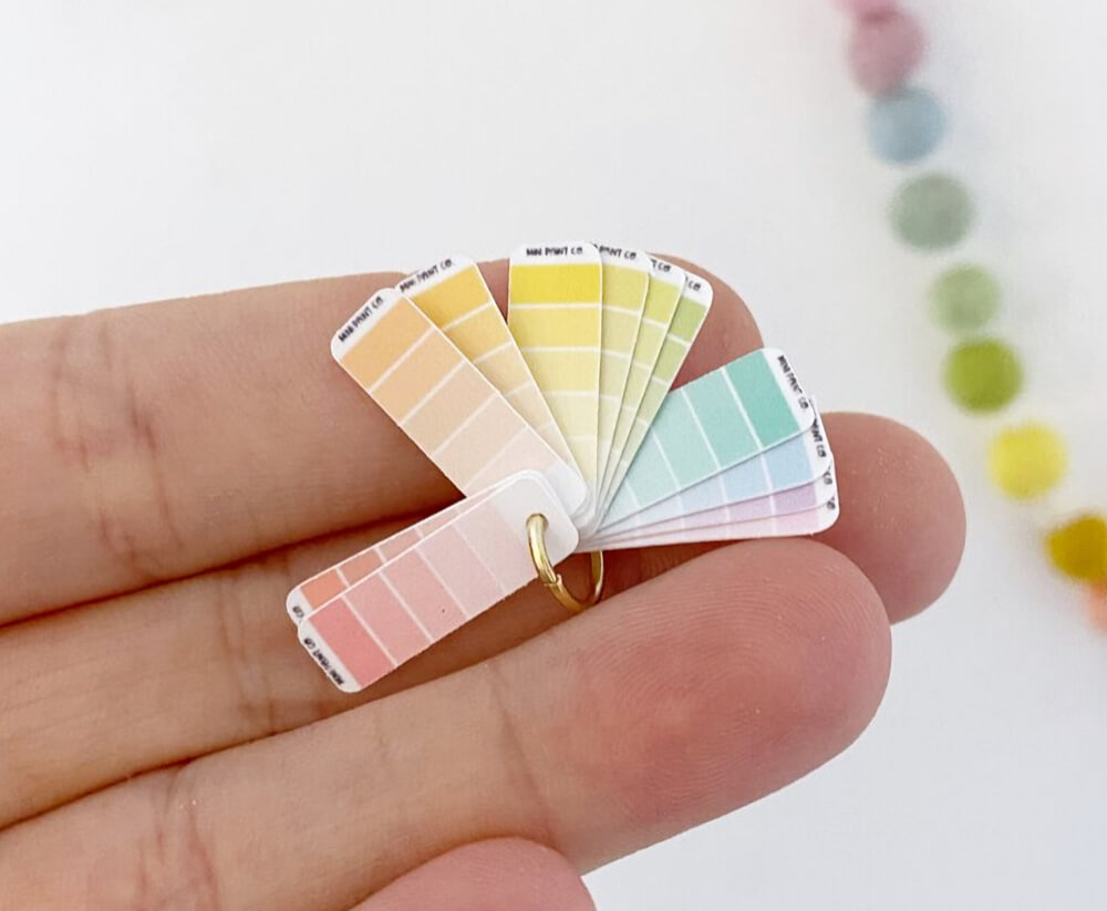Paint Samples on Ring