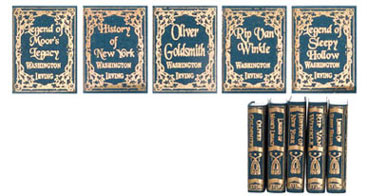 (image for) Irving, Washington Books, 5pc