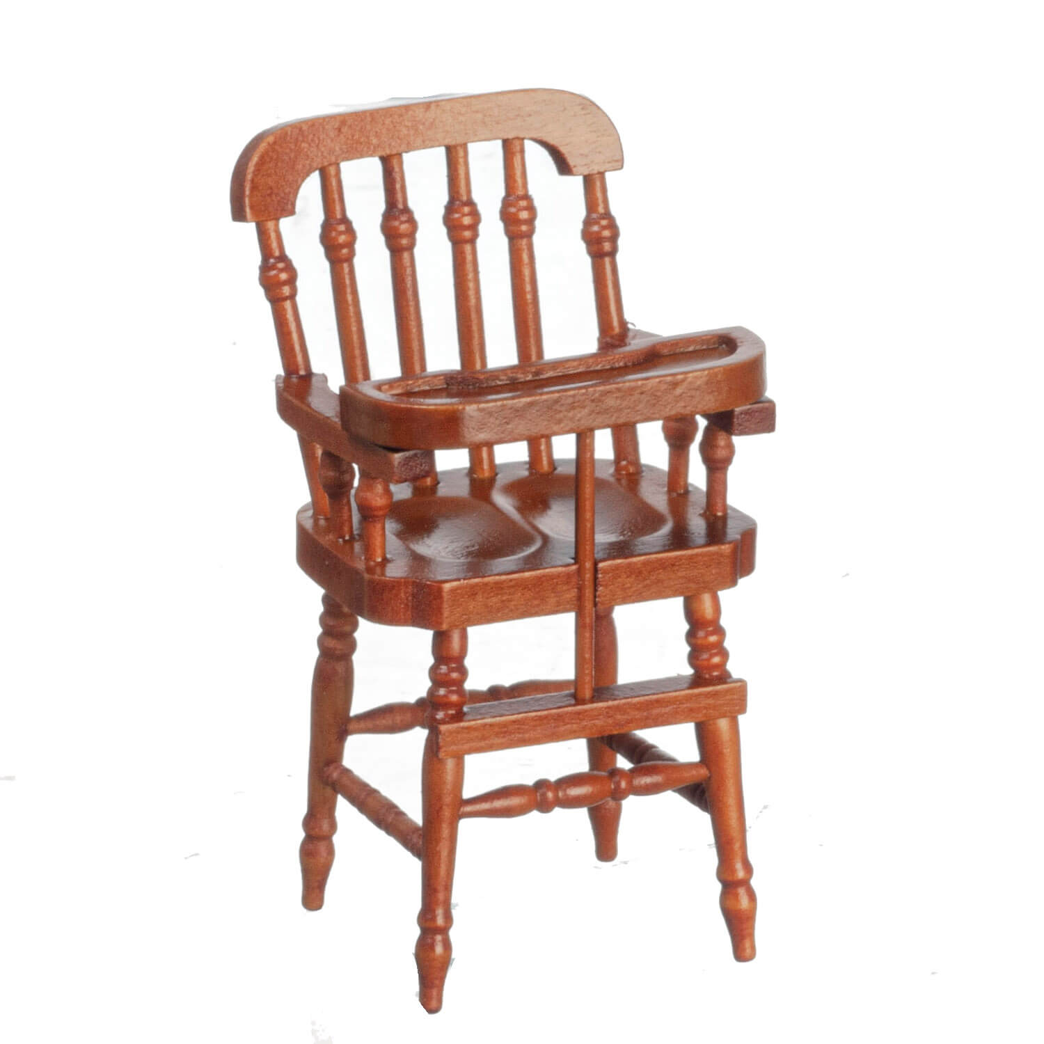 Jenny Lind Reproduction High Chair - Walnut
