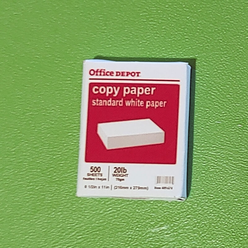 Office Depot Copier Paper - White