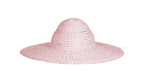 Medium Lady's Hat Pink