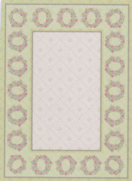 1/2in Scale Cherry Blossom Rug 6pc