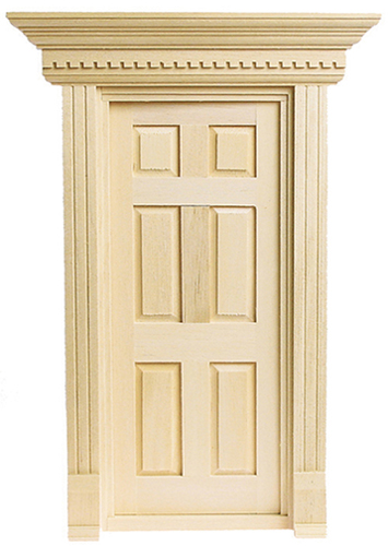 (image for) 1/2in Scale Yorktown Prehung Door