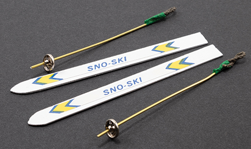 Snow Skis w/ Poles