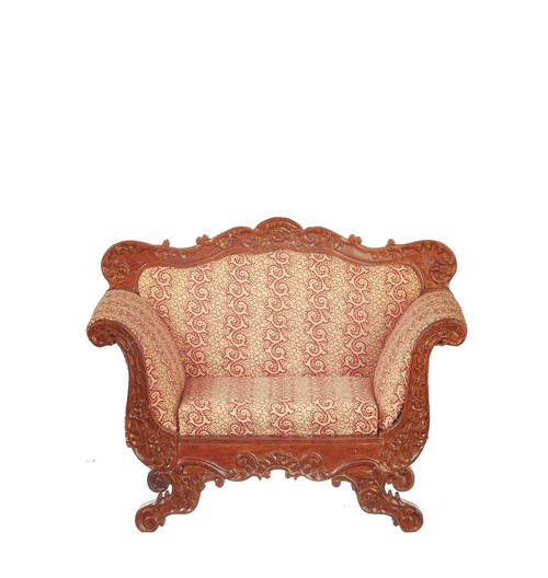 Victorian-American Armchair circa 1840 - Walnut