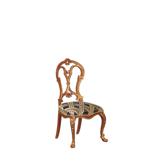 French LouisXV Side Chair - Walnut