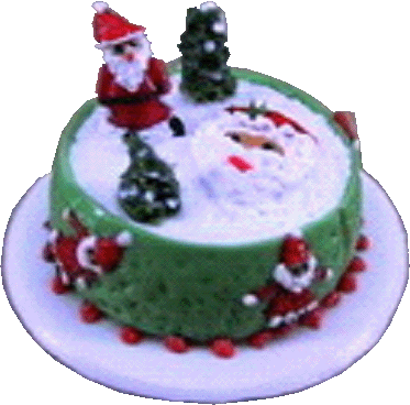 (image for) Santa Christmas Cake