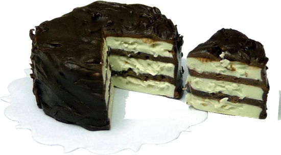 3-Layer Chocolate Cake -  Cut