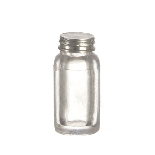 Canning Jars - Medium - Clear - w/ Lid - Unlabeled 12pc