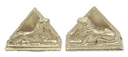 (image for) Sphinx Bookends Silver