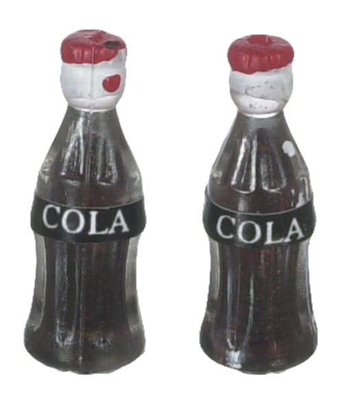 Soda Pop Bottles 2pc Cola