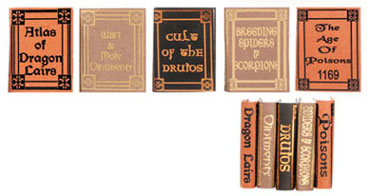 (image for) Wizard Reference Books, 5pc