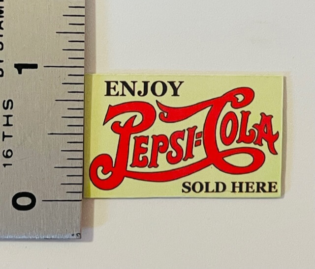 Vintage Soda Pop Sign
