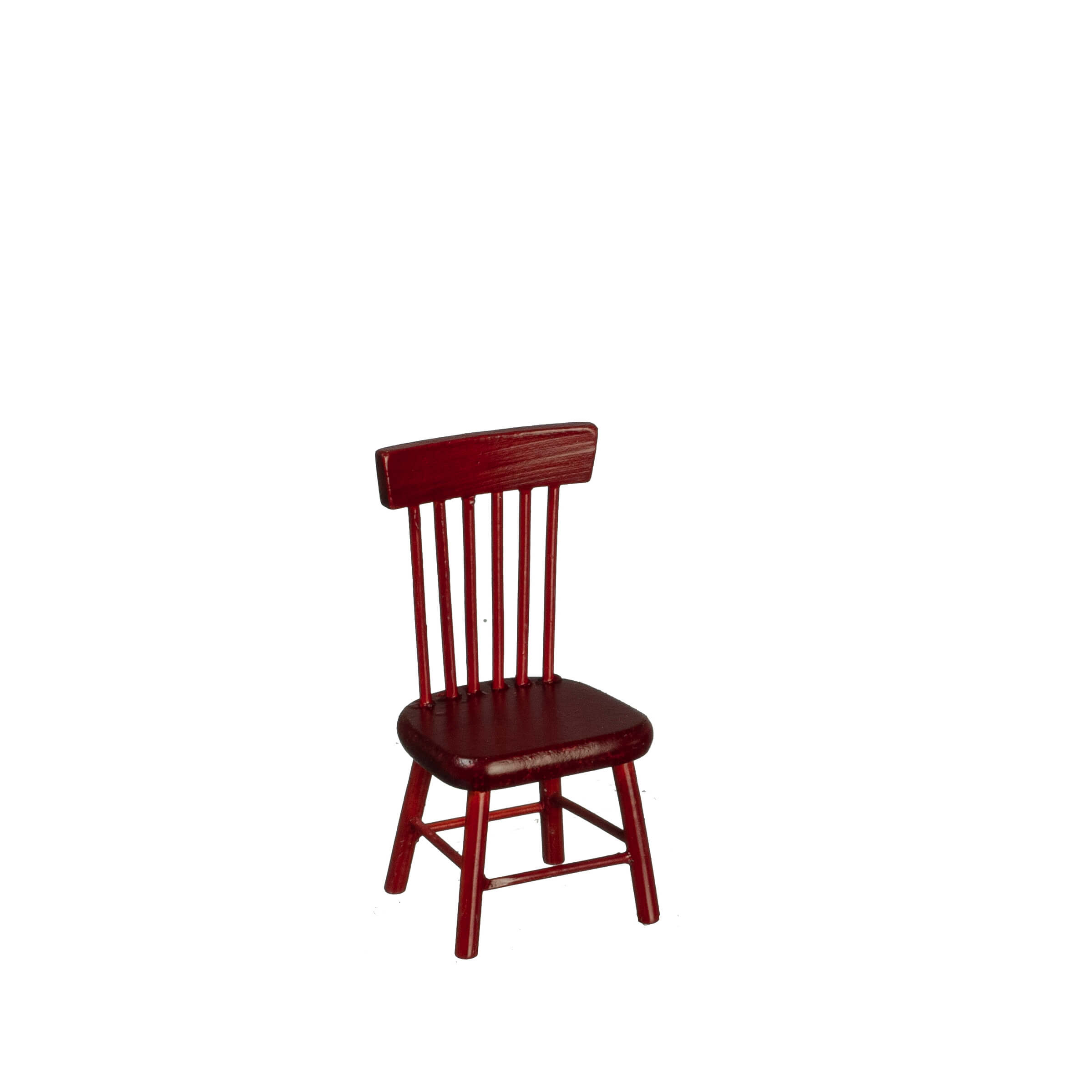 Spindle Back Dining Room Side Chair - Mahogany