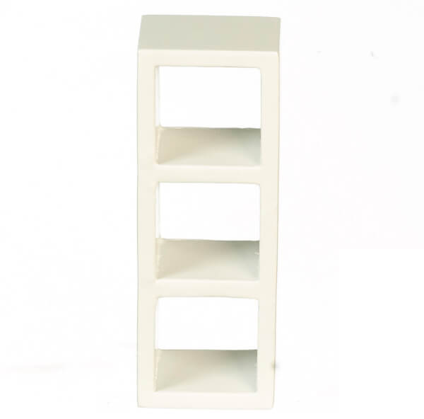 Cubic Cubby 3 Shelf Unit - White
