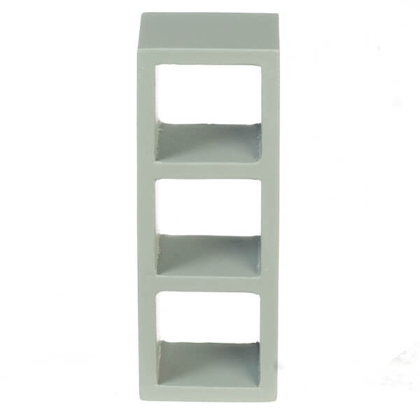 Cubic Cubby 3 Shelf Unit - Gray