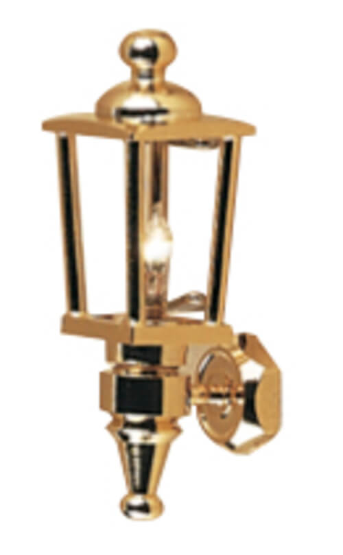 Brass Carriage Lamp 12v