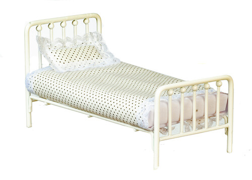 (image for) Single Bed - White