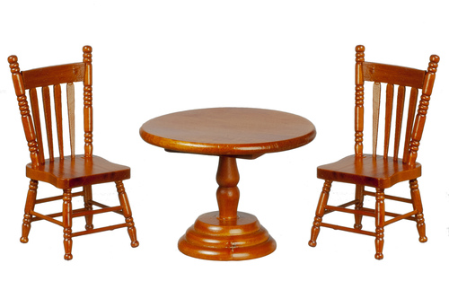 (image for) Dining Room Furniture Set - 3pc - Walnut
