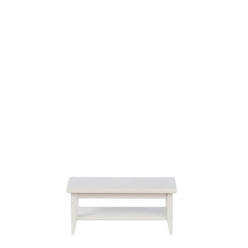 (image for) White Coffee Table - Rectangular