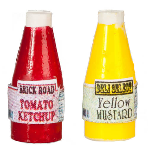Ketchup & Mustard Bottles