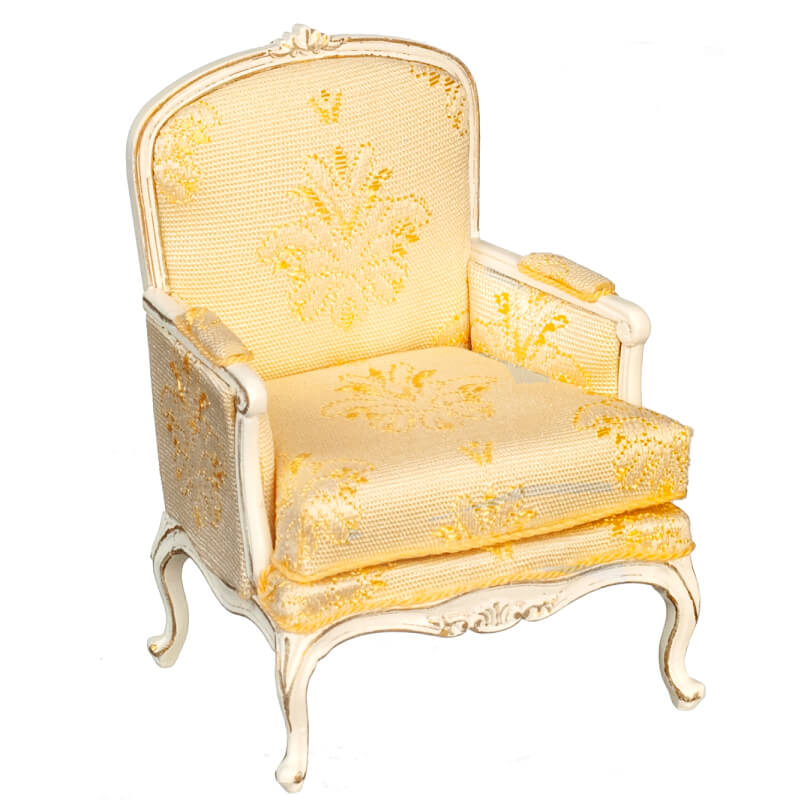French Victorian Armchair - Cream