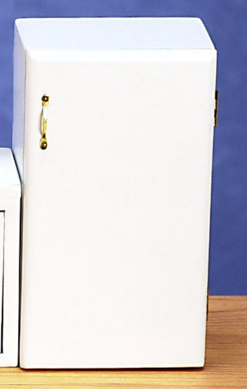 Modern Top & Bottom Refrigerator - White