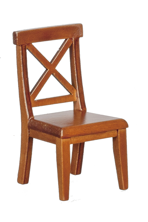 Cross Buck Chair - Walnut
