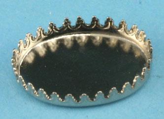 Silver Round Tray