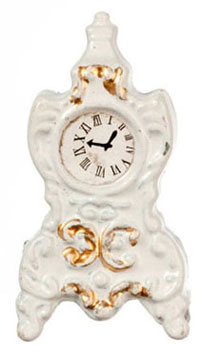 (image for) White Mantle Clock