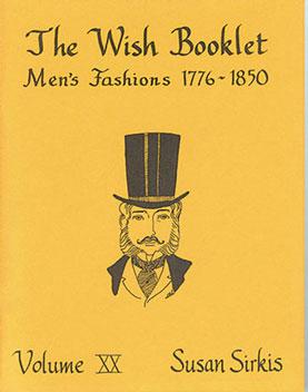 Wish Booklet #20 Men's Fashions 1776-1850