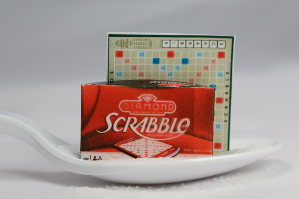 Scrabble Dollhouse Game